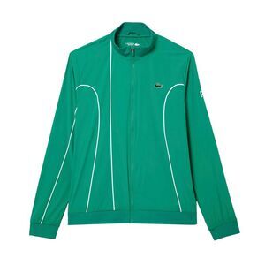Lacoste Mens Novak Djokovic Track Jacket / Green